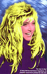 The Icon is Alla! If Andy Warhol had known Pugacheva, he probably would have painted her like this.